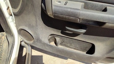 07-09 Silverado 2500 Passenger Right Front Inside Door Trim Panel Only Ebony 19D