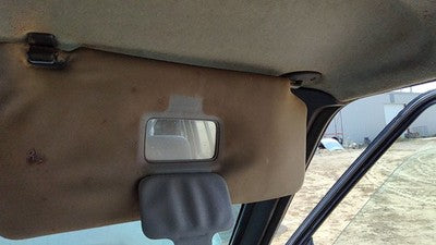 1997 Suzuki Sidekick Passenger Right Sun Visor Oem Gray Gri