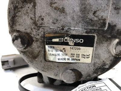 1992-1993 Toyota Camry Ac Compressor Air Conditioner Pump Oem 3Vzfe 6 Cylinder