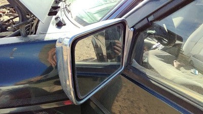 1993-1995 Nissan Pathfinder Driver Left Power Side Mirror Door Mounted Oem Black