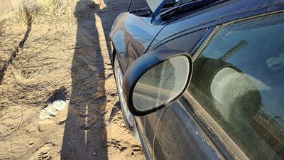 98-04 Dodge Intrepid Driver Left Power Side Mirror Door Mounted Steel Blue Pbq