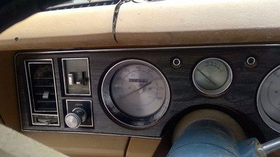 1978 Buick Lesabre Woodgrain Trim Bezel Around Speedometer Oem Surround 1252121