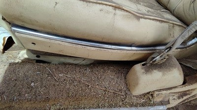 1980 Cadillac Deville Driver Left Power Seat Track With Motors Only Oem