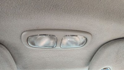 2005-2009 Gmc Envoy Center Overhead Console Dome Light Map Lamp Cubby Gray 28H