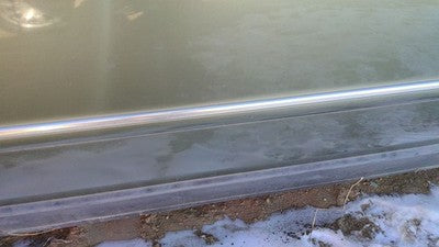 98-01 Vw Passat Driver Left Front Moulding From Door Oem Trim Strip Green