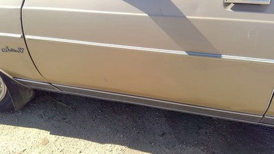 1985 Olds 88 Driver Left Front Moulding From Door Oem Trim Strip Gold