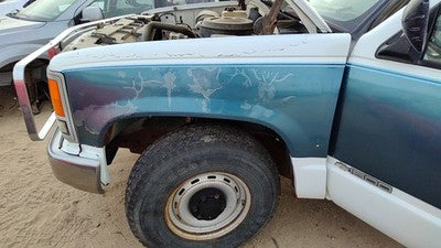 1988-1999 Chevy Silverado 1500 Driver Left Front Fender Oem White 15029229
