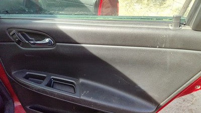 09-16 Impala Passenger Right Rear Door Trim Panel With Switches Back Ebony 19C