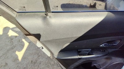 11-16 Chevy Cruze Driver Left Rear Door Trim Panel With Switches Back Black Afo