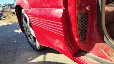 1993 Grand Prix Passenger Right Rear Moulding On Quarter Panel Oem 2 Door Red
