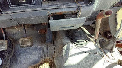 1984-1986 Dodge Ram W250 Ash Tray Assembly Oem Slide Out Dash Gray