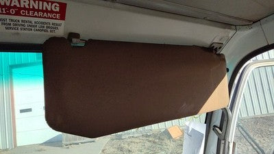 1996 Isuzu Npr Passenger Right Sun Visor Oem Gray