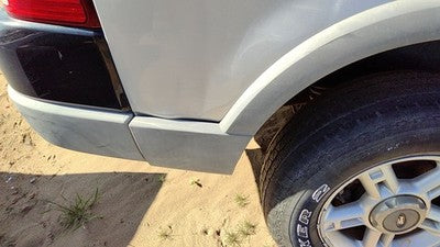 02 Ford Explorer Passenger Right Rear Wheel Flare Moulding Oem Back Silver Ts