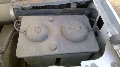 1996 Ford F450 Coolant Reservoir Radiator Overflow Tank Bottle Oem 7.5L