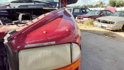1998-2003 Dodge Durango Driver Left Front Fender Oem Red 55255031aa