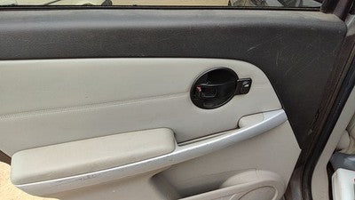 05-07 Chevy Equinox Driver Left Rear Door Trim Panel With Switches Back Gray 142