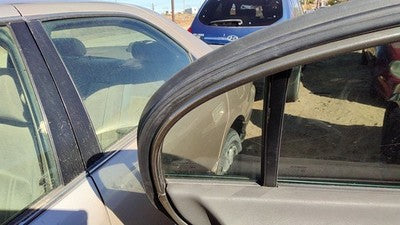 06-11 Honda Civic Driver Left Rear Vent Window Back Door Glass With Frame 1.8L