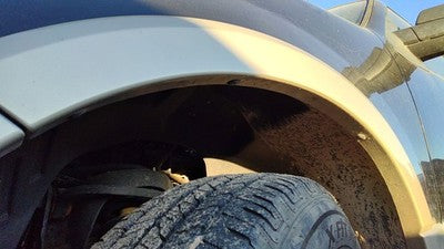 2008 Ford Expedition Driver Left Front Wheel Flare Moulding Oem Fender Ua Black