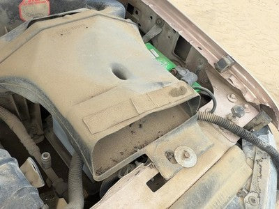 1997 Ford F250 Complete Battery Box Mount Tray With Hold Down Oem 15159821