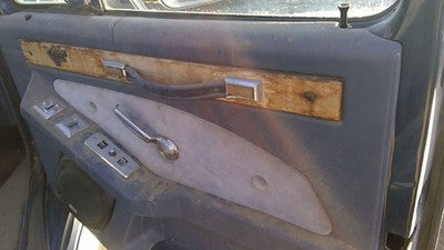 1989 Chevy G20 Van Passenger Right Front Inside Door Trim Panel Only Oem Blue