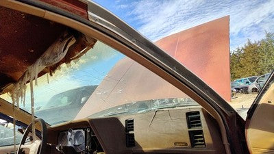 1985 Pontiac Sunbird Passenger Right A Pillar Trim Windshield Post Panel Oem Tan