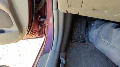 2002 Toyota Camry Driver Left Lower Kick Trim Panel Oem Taupe 43