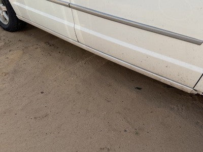 08-10 Town & Country Passenger Lower Rocker Panel Moulding Side Skirt White Pw1