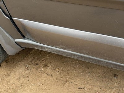 05-09 Legacy Outback Driver Left Front Lower Moulding From Door Oem Silver Slq