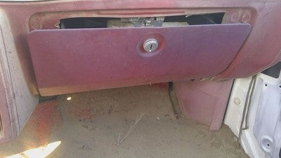 1978 Buick Regal Glove Box Assembly Complete Door With Latch Oem Red