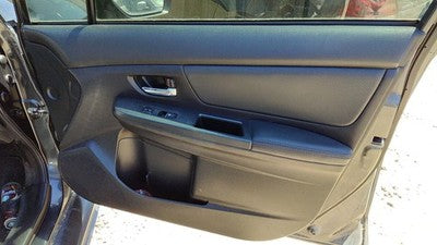 15-16 Wrx Passenger Right Front Inside Door Trim Panel Wth Switches Cbl30 Carbon