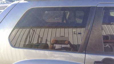 08-11 Mitsubishi Endeavor Passenger Right Rear Quarter Glass Back Side Window