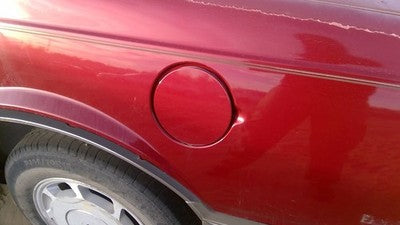 1990 Olds Eighty Eight Fuel Tank Door With Hinge Gas Lid Oem Filler Red
