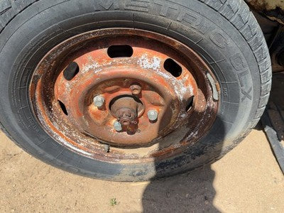 1968-1979 Vw Super Beetle 15" Steel Wheel Oem Factory 8 Slot Rim