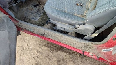 1995 Ford Aspire Driver Left Lower Sill Step Moulding Trim Panel Oem Gray