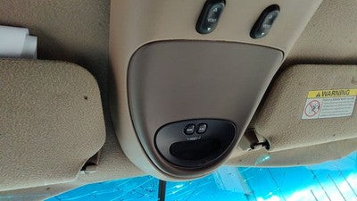 1998 Lincoln Navigator Center Overhead Console Dome Light Map Lamp Cubby Tan Kx
