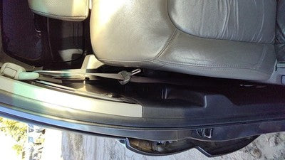 04 Mitsubishi Endeavor Passenger Right Front Seat Belt Retractor 02q Sand Blast