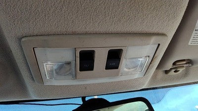 2010 Ford Focus Center Overhead Console Oem Dome Light Map Lamp Gray Gs