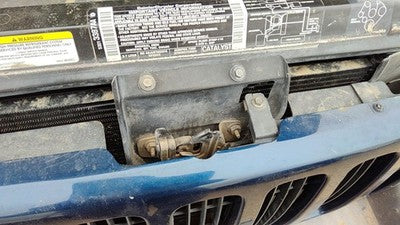 2002-2004 Jeep Liberty Hood Latch Assembly With Bracket Oem 55176756Ad