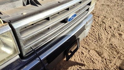 1987-1991 F250 Pickup Front Grille Oem Chrome E9tz8200a