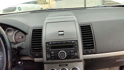 2010-12 Nissan Sentra Sr Trim Bezel Around Radio Surround Dash Panel Oem Gray X