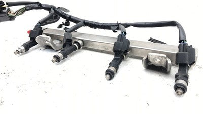2004-2005 Mazda 3 Complete Fuel Rail With Injectors Set Loaded Oem 2.3L