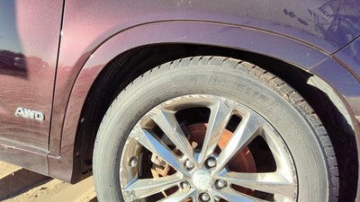 11-15 Sorento Passenger Right Front Wheel Flare Moulding Fender Ir Dark Cherry