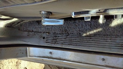 85 Grand Marquis Passenger Right Front Lower Sill Step Kick Trim Gray Oem