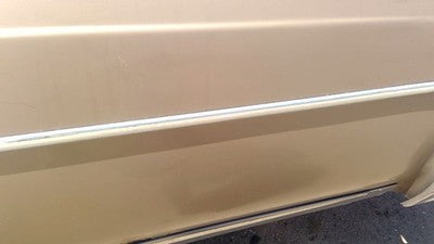 1985 Olds 88 Driver Left Rear Moulding On Quarter Panel Oem Gold