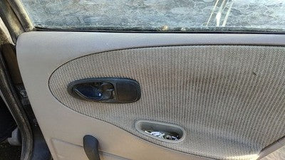 96-98 Saturn Sl1 Passenger Right Rear Door Trim Panel Manual Windows Back Gray