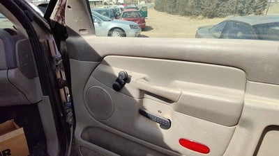 03-05 Ram 2500 Passenger Right Front Door Trim Panel Manual Windows Taupe L5