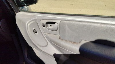 04-07 Caravan Passenger Right Front Door Trim Panel With Switches Slate Gray D5