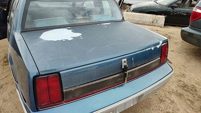 1985-1991 Olds Cutlass Calais Trunk Lid Oem Blue 2 Door 20715542