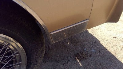 1985 Olds 88 Passenger Right Moulding From Fender Oem Trim Strip Chrome Front