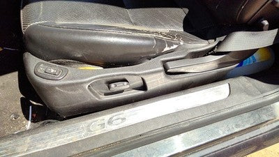 09 Pontiac G6 Gxp Coupe Driver Left Side Power Seat Switch With Trim Panel Ebony